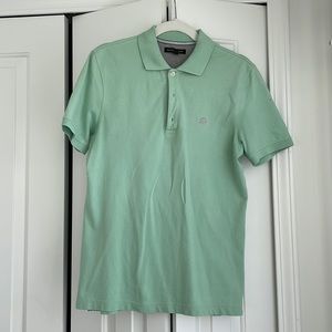 Light green polo shirt. Banana republic Size small